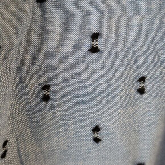 Joie Monesa Ruffle Trim Cotton Spring Dress Size M NWT - Picture 6 of 7